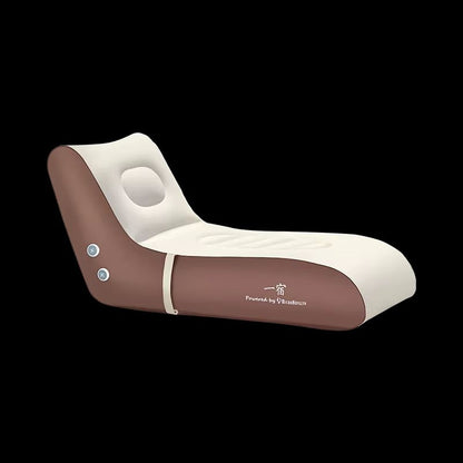 Automatic Inflatable Chaise Lounge Sofa – One-Button Air Pump Recliner
