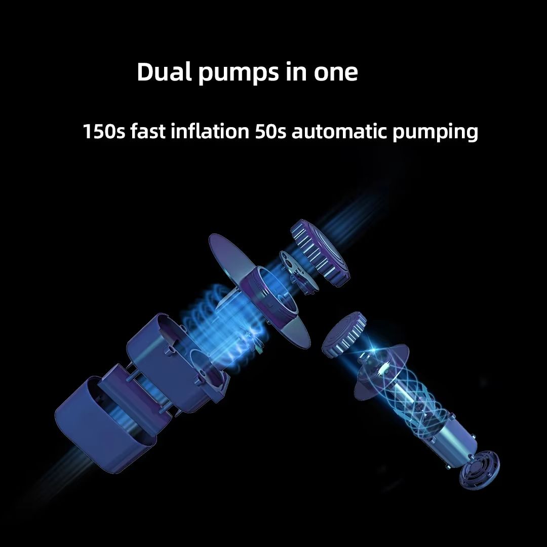 Automatic Inflatable Chaise Lounge Sofa  OneButton Air Pump Recliner 2