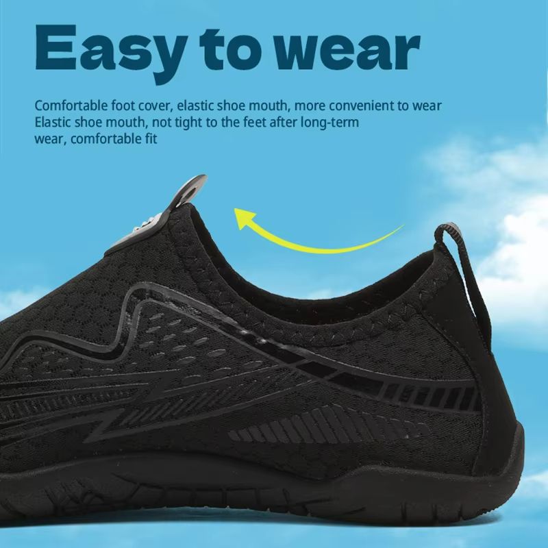 WaveStride QuickDry Five Finger Water Shoes  Unisex Aqua Sandals For Beach  Outdoor Sports 5
