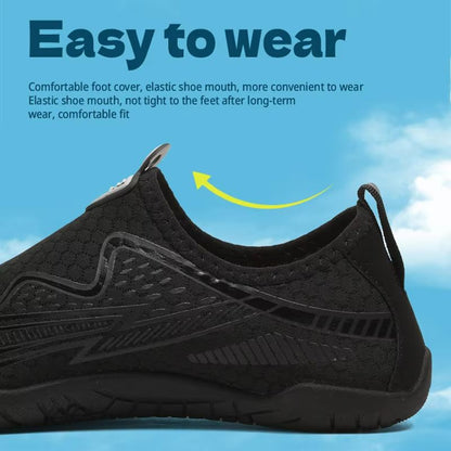 WaveStride QuickDry Five Finger Water Shoes  Unisex Aqua Sandals For Beach  Outdoor Sports 5