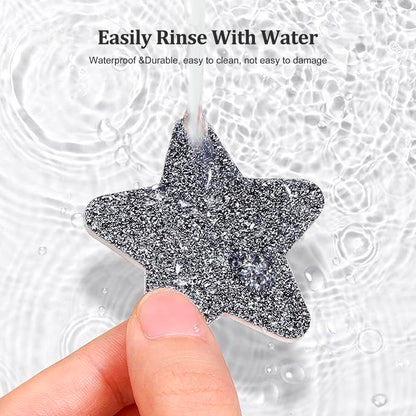 Christmas Nail File Set Pentacle Design, Nail Art Files Gel Polisher, Professional Pedicure Manicure Supplies