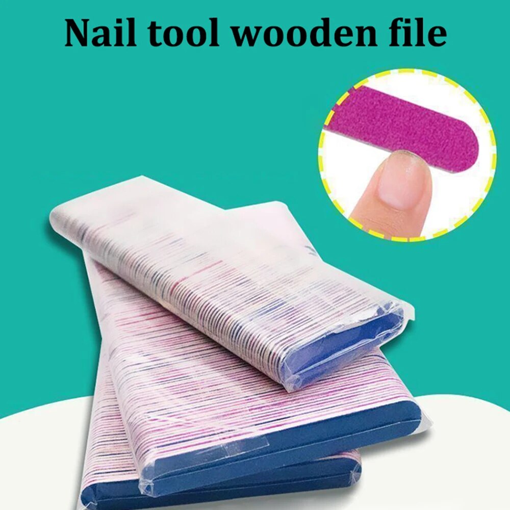 Mini Sanding Buffer Block Set Double Side Nail Files for Gel Polish, Manicure Pedicure Tool, Nail Art Salon Supply