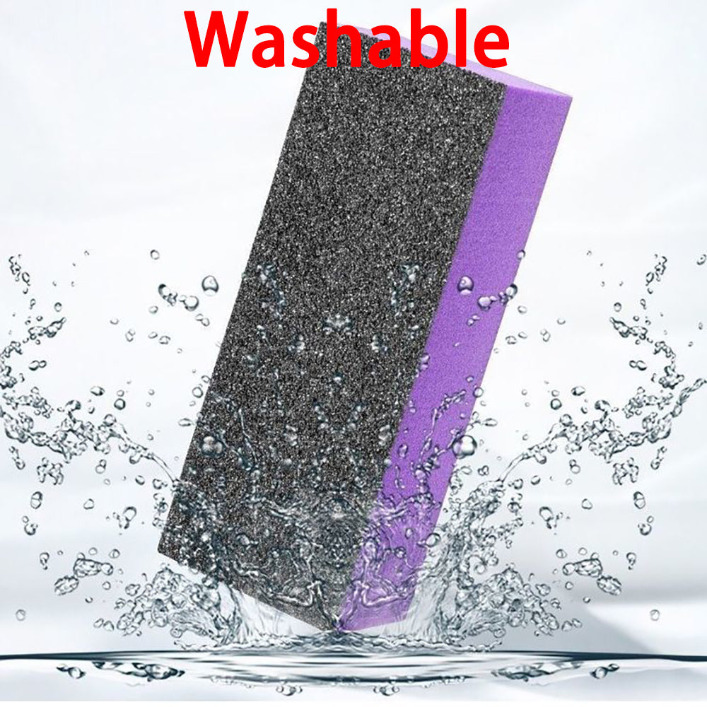 Sponge Nail Buffer Block 3 Ways Sanding Buffing Nail File Polishing Buffers For Professional Finger 3
