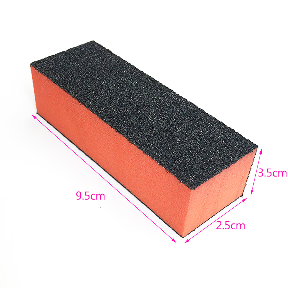 Sponge Nail Buffer Block 3 Ways Sanding Buffing Nail File Polishing Buffers For Professional Finger 6