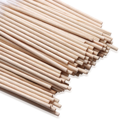 Wood Cotton Swab Clean Sticks For Nails Art Cuticle Pusher Head Manicure Corrector Nail Polish Remo 3