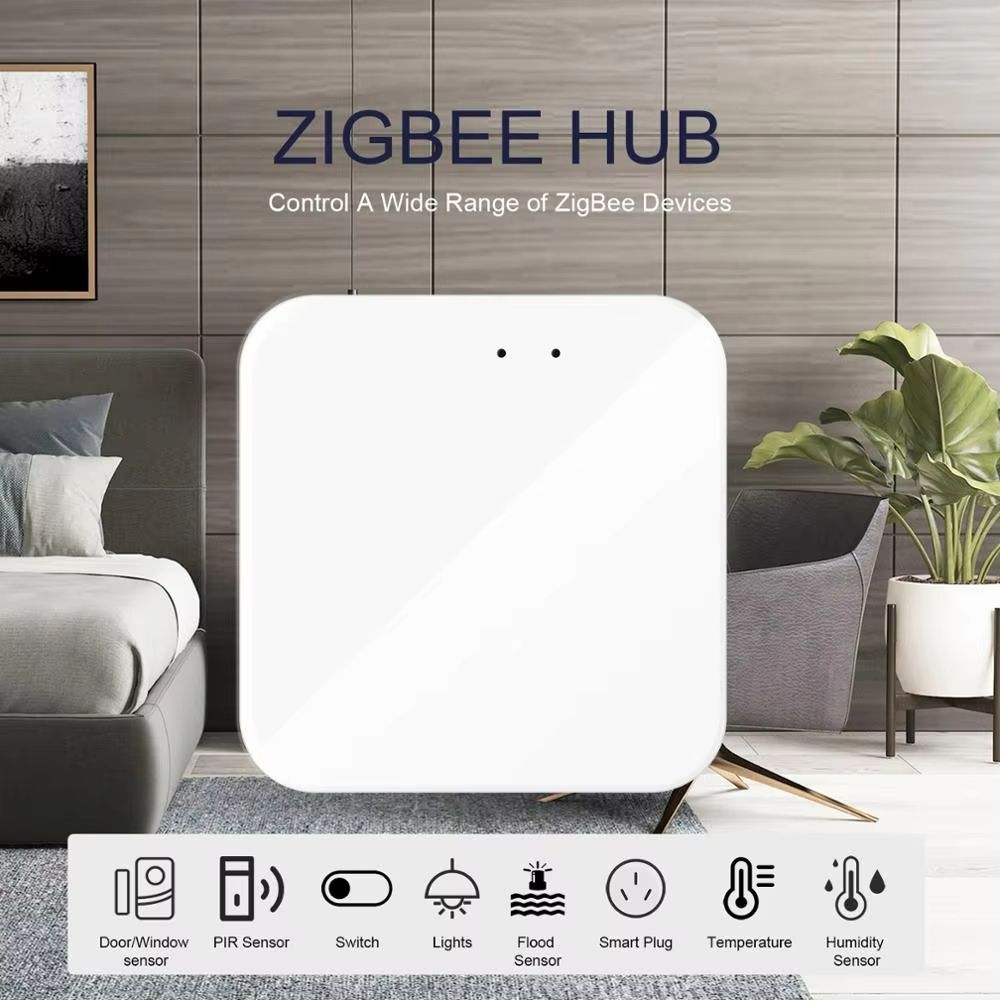 Tuya ZigBee 30 Smart Hub  Wireless  Wired Gateway Bridge For Alexa And Google Home 1