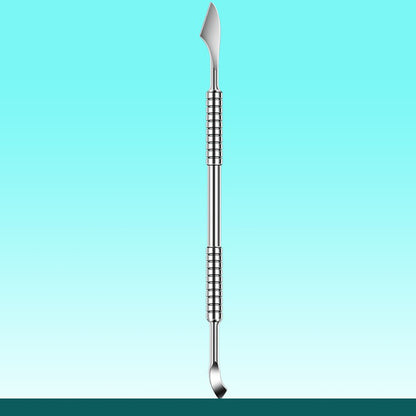 Double-ended Stainless Steel Cuticle Pusher, Nail Manicure Remover, Professional Sticks Nail Art Tools for Cuticle Care
