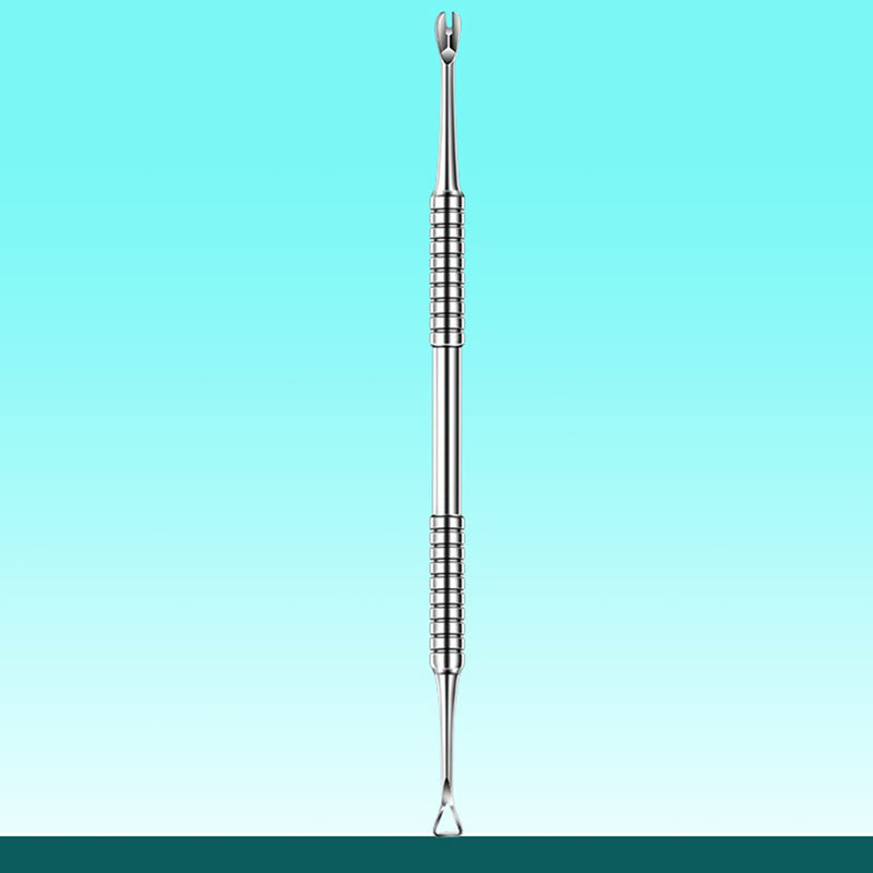 Double-ended Stainless Steel Cuticle Pusher, Nail Manicure Remover, Professional Sticks Nail Art Tools for Cuticle Care