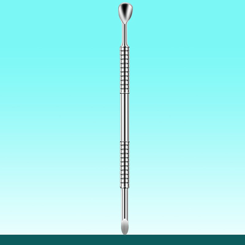 Double-ended Stainless Steel Cuticle Pusher, Nail Manicure Remover, Professional Sticks Nail Art Tools for Cuticle Care