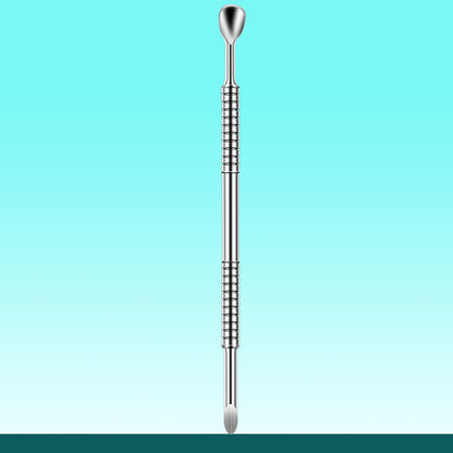 Double-ended Stainless Steel Cuticle Pusher, Nail Manicure Remover, Professional Sticks Nail Art Tools for Cuticle Care