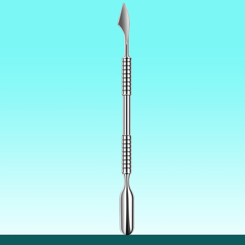 Double-ended Stainless Steel Cuticle Pusher, Nail Manicure Remover, Professional Sticks Nail Art Tools for Cuticle Care