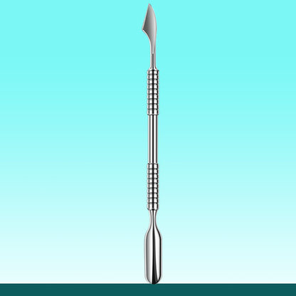 Double-ended Stainless Steel Cuticle Pusher, Nail Manicure Remover, Professional Sticks Nail Art Tools for Cuticle Care