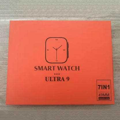 New Watch10 Ultra 3 Smartwatch 7 Watch Straps 22 HD AMOLED Circular Screen ECG Monitoring Reloj Int 5
