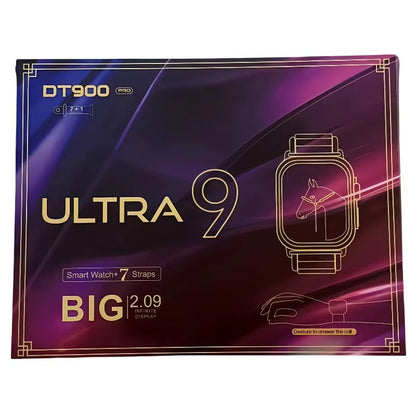 New Watch10 Ultra 3 Smartwatch 7 Watch Straps 22 HD AMOLED Circular Screen ECG Monitoring Reloj Int 8