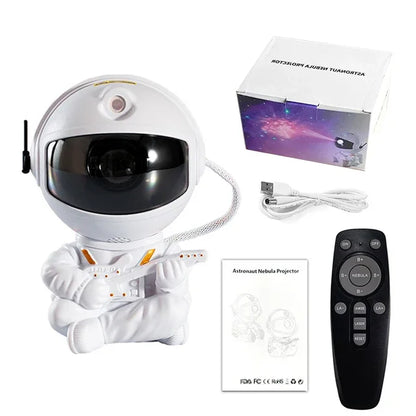Galaxy Star Projector Night Light With Astronaut LED Starry Sky Projector Lamp For Bedroom Kids Roo 6
