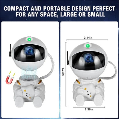 Galaxy Star Projector Night Light With Astronaut LED Starry Sky Projector Lamp For Bedroom Kids Roo 4
