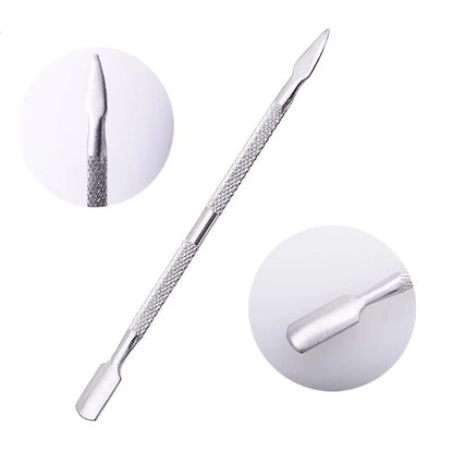 Stainless Steel Cuticle Remover And Cutter Cuticle Pusher Nail Cleaner Durable Manicure And Pedicur 8