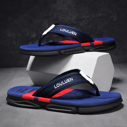 High Quality Fashion Men Flip Flops Summer Beach Slippers With Breathable Antiskid Sole For Casual  5