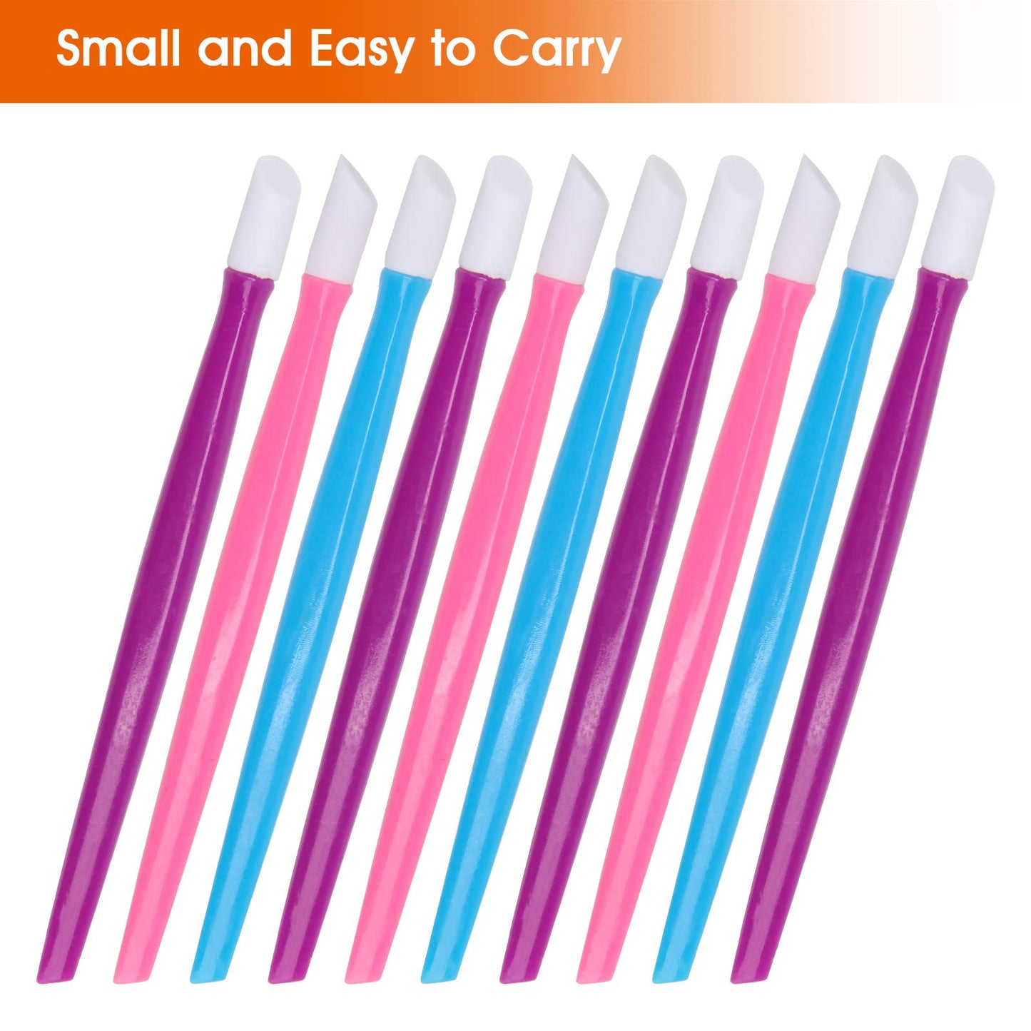 Silicone Cuticle Pusher For Manicure, Gel Polish Pushing Tool, Dead Skin Remover Trimmer Nail Art Accessories