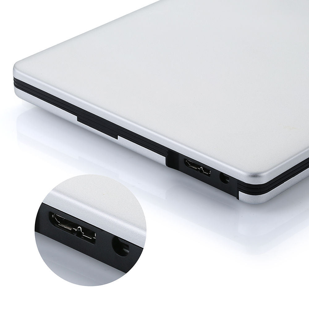 External USB 30 BluRay Burner Drive BDRE Writer 3D BDROM DVDCD Optical Drive For PC Laptop Desktop 2