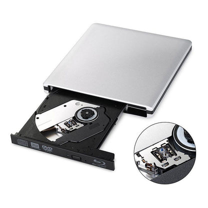 External USB 30 BluRay Burner Drive BDRE Writer 3D BDROM DVDCD Optical Drive For PC Laptop Desktop 3