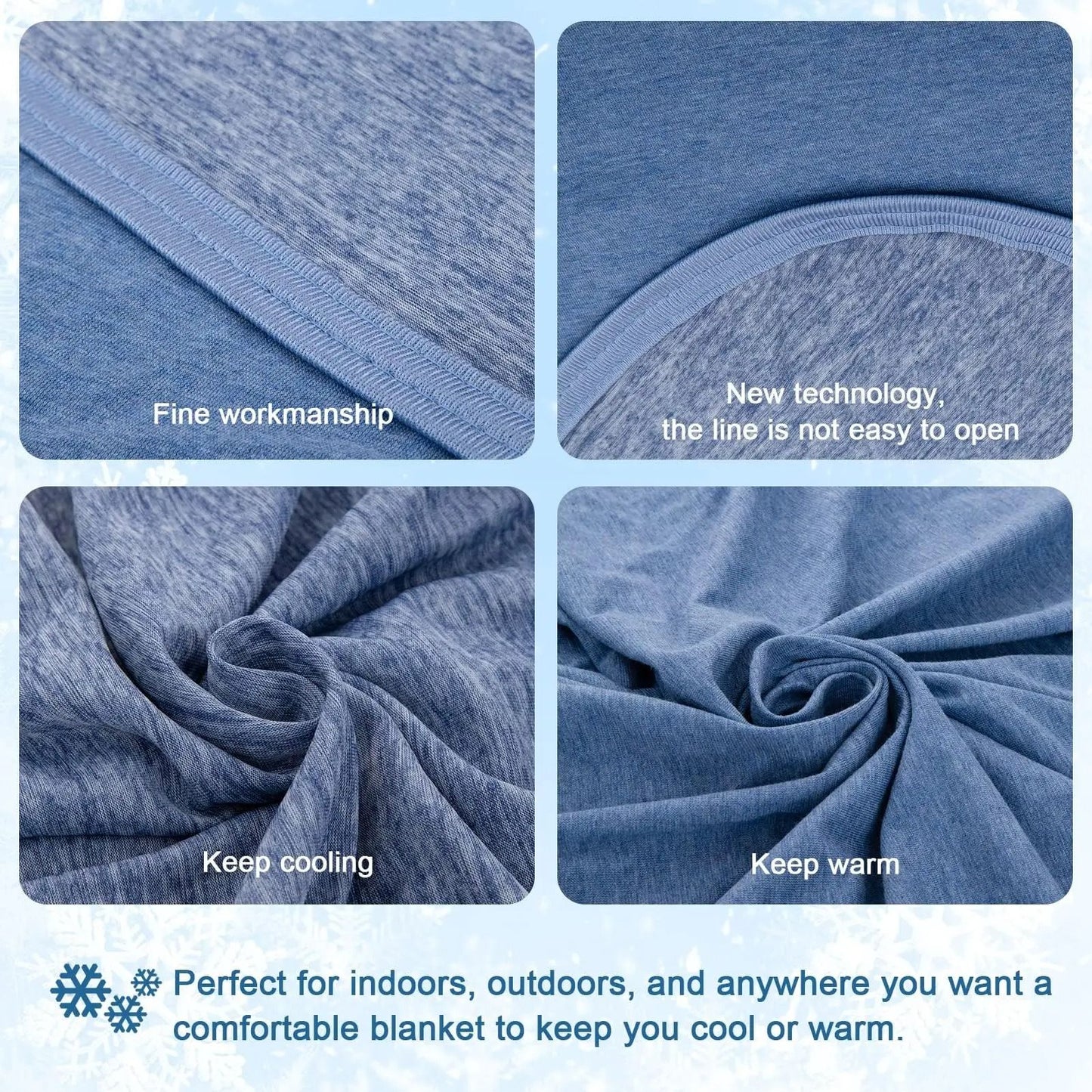Cooling Blanket For Hot Sleepers Lightweight Summer Comfort 2