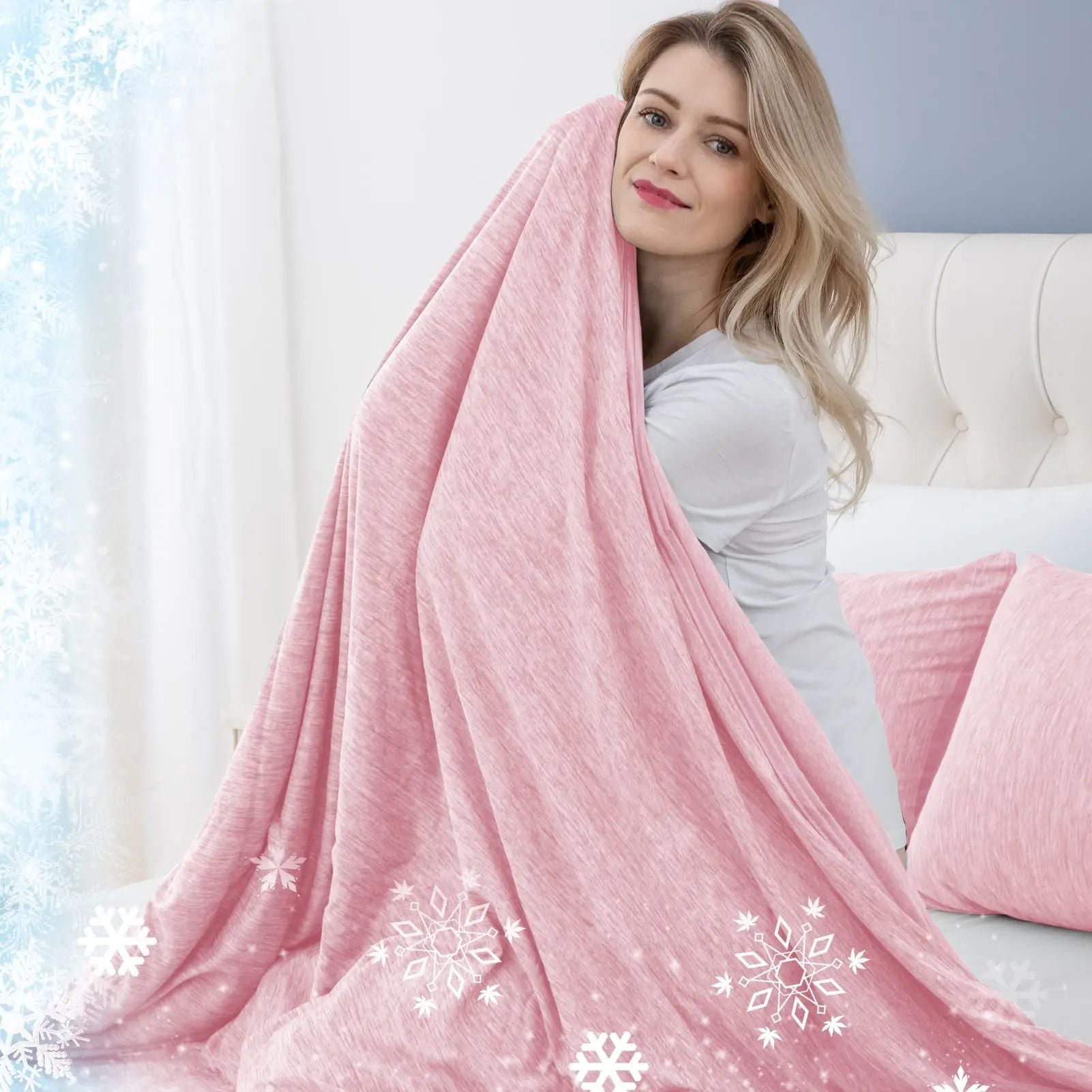 Cooling Blanket For Hot Sleepers Lightweight Summer Comfort 9