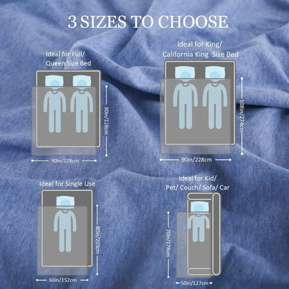 Cooling Blanket For Hot Sleepers Lightweight Summer Comfort 4
