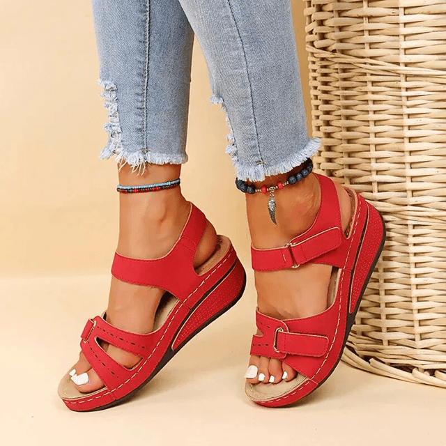 Summer Comfort Wedge Sandals For Women Lightweight Non Slip Platform Shoes 2