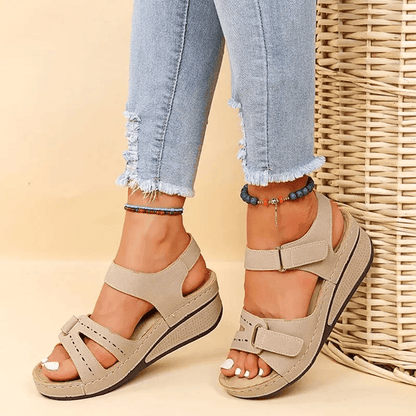 Summer Comfort Wedge Sandals For Women Lightweight Non Slip Platform Shoes 5