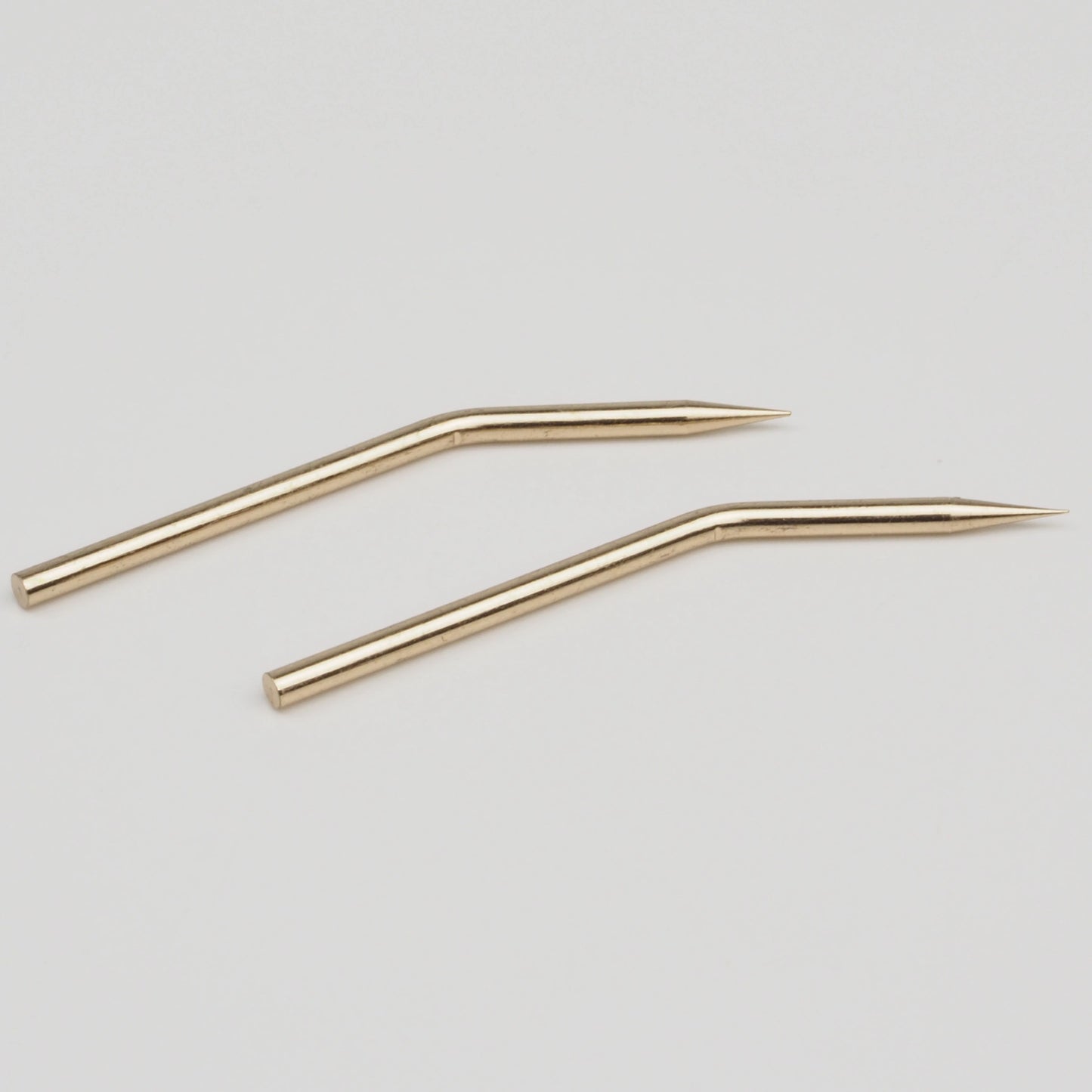 Copper Fibroblast Plasma Pen Replacement Needles  Bent Straight And Curved Tips For 2nd Generation  9