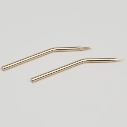 Copper Fibroblast Plasma Pen Replacement Needles  Bent Straight And Curved Tips For 2nd Generation  9