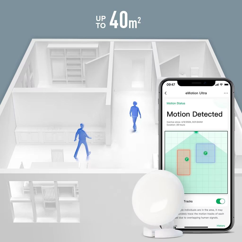 LinknLink EMotion Ultra 60GHz MmWave Smart Presence Sensor With WiFi Temperature Humidity And Home  4
