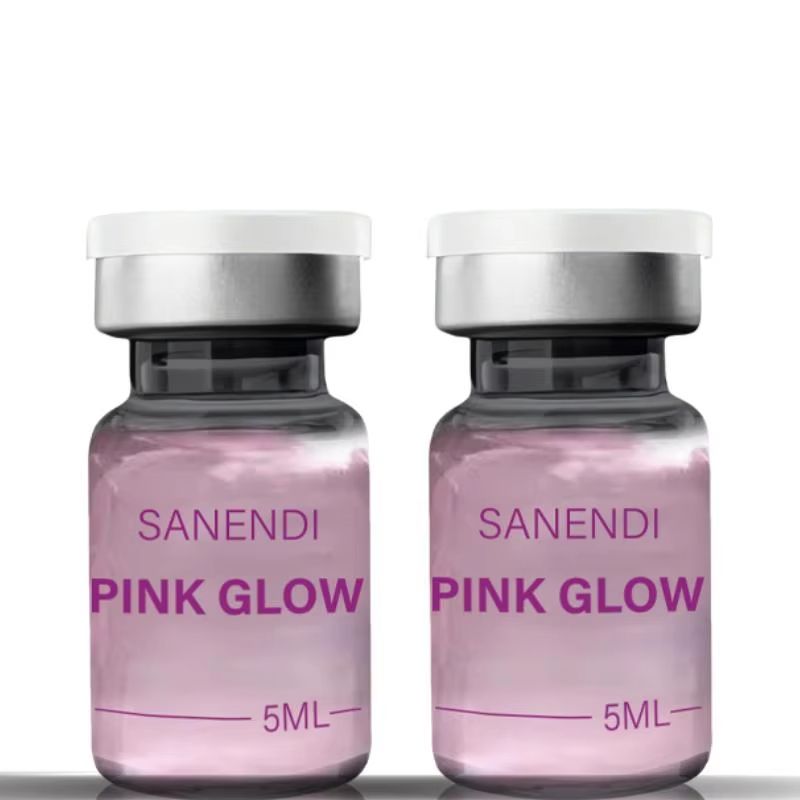 Korean Pink Glow Peptide Serum  Brightening Facial Booster With Nicotinamide For Fine Lines And Rad 5