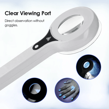 Woods Lamp Skin Analyzer UV Magnifying Light For Facial Skin Care Testing 1
