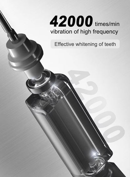 Sarmocare S100 Sonic Electric Toothbrush  Smart Ultrasonic Whitening With 8 Brush Heads 4
