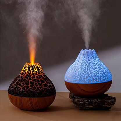 300 Ml Volcano Air Humidifier  USB Ultrasonic Cool Mist Diffuser With 7Color Night Light 1