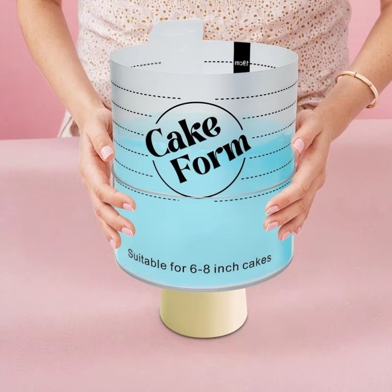 Adjustable Round Cake Ring Mold  Retractable Baking Tool For Mousse Fondant And Layered Cakes 3