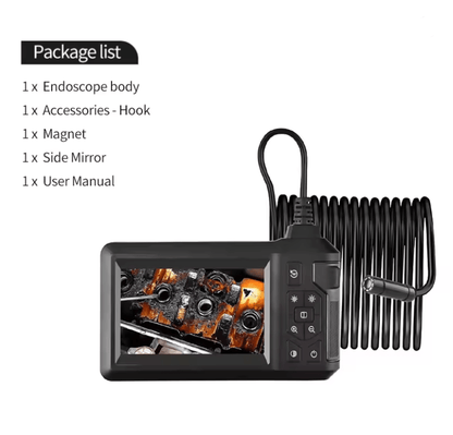 Endoscope Camera With 43 Inch Screen Waterproof HD Borescope With LED Lights 4
