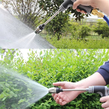 Garden High Pressure Washer Gun With 360 Rotating Hose  Power Cleaning Tool For Cars Patios And Out 2