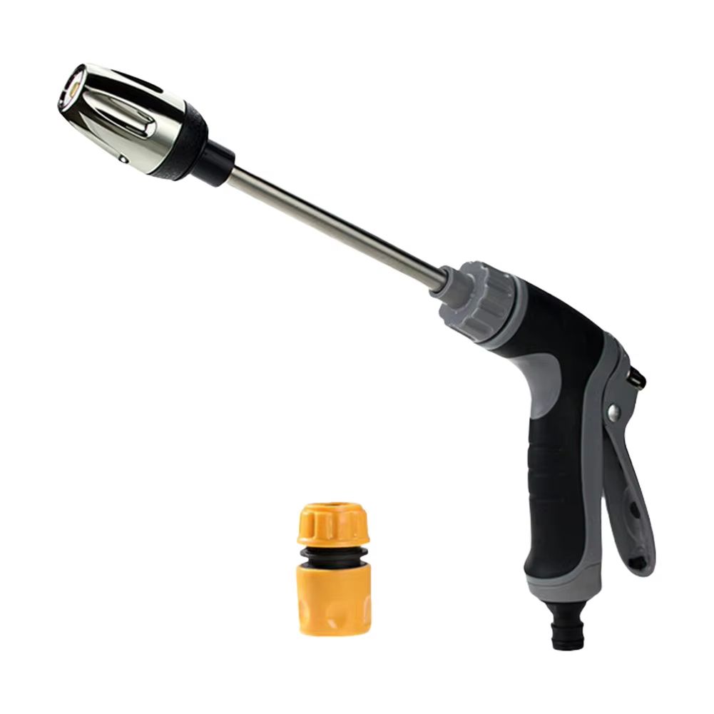 Garden High Pressure Washer Gun With 360 Rotating Hose  Power Cleaning Tool For Cars Patios And Out 6