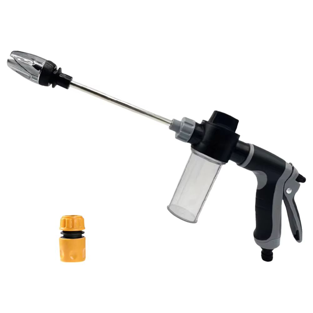 Garden High Pressure Washer Gun With 360 Rotating Hose  Power Cleaning Tool For Cars Patios And Out 10