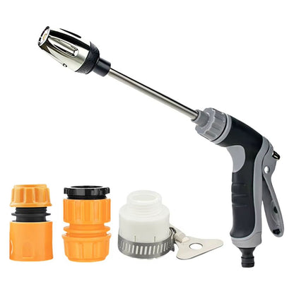 Garden High Pressure Washer Gun With 360 Rotating Hose  Power Cleaning Tool For Cars Patios And Out 8