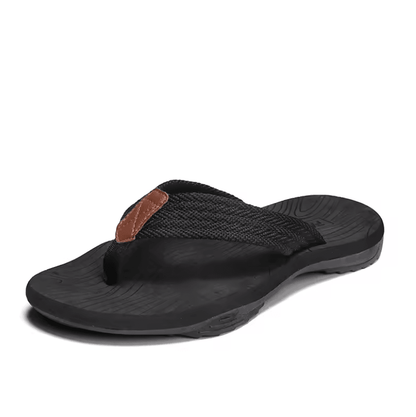 Mens Summer Flip Flops Comfortable Non Slip Beach Sandals Casual Slides 2