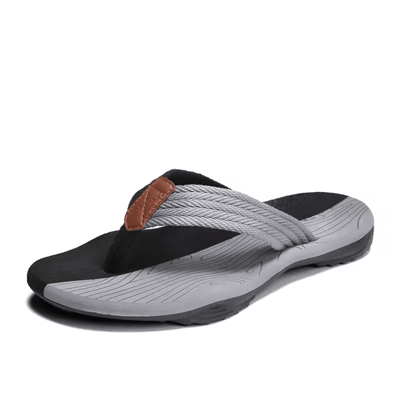 Mens Summer Flip Flops Comfortable Non Slip Beach Sandals Casual Slides 4
