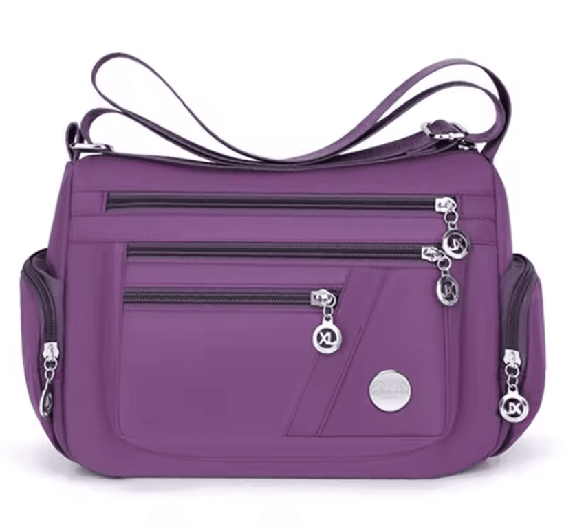 Nylon Crossbody Bag For Women Lightweight Oxford Cloth Travel Handbag 3