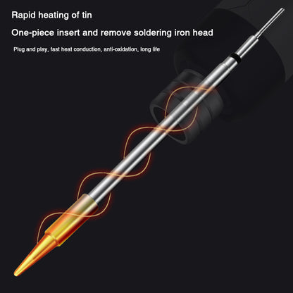 Portable USB Soldering Iron Kit Mini Adjustable Temperature Iron With TypeC Interface 800mAh Batter 5