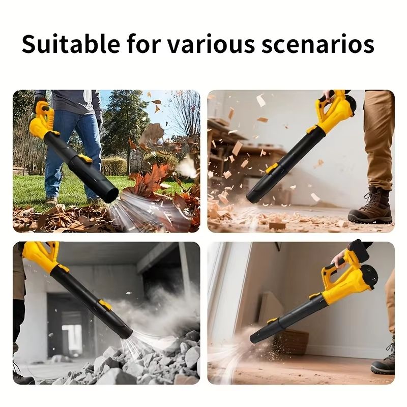 Cordless Leaf Blower  UltraHigh Power Garden Blower For Leaves Dust And Snow 3