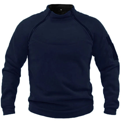 Men Tactical Outdoor Fleece Jacket With Thermal Lining 2