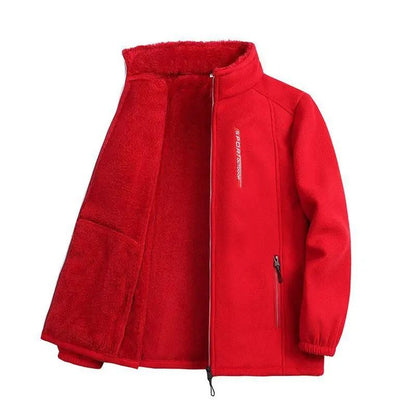 Women Polar Fleece Jacket With Zipper Front 9